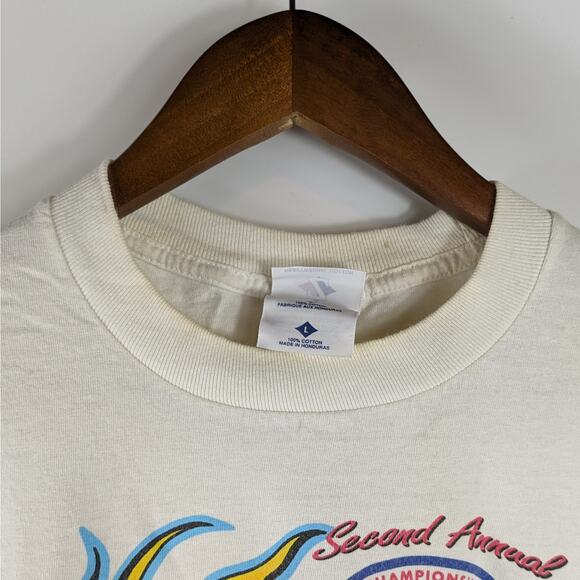Vtg Y2K 2001 Drag Racing Mens T-Shirt POOR NHRA Championship 2nd Summit Series - Picture 7 of 10